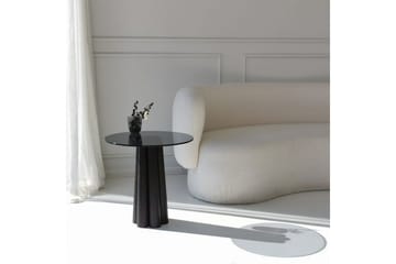 Novera Sofabord 50 cm - Kullgrå/Svart - Møbler - Bord - Sofabord & salongbord