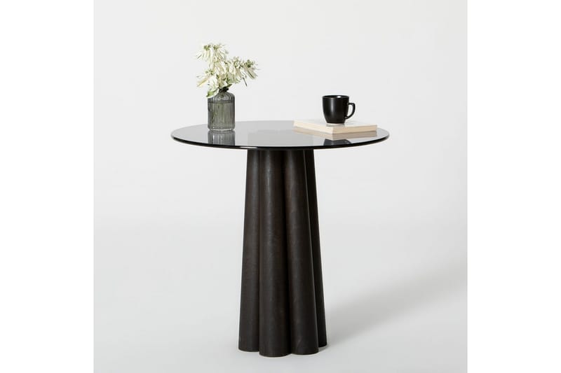 Novera Sofabord 50 cm - Kullgrå/Svart - Møbler - Bord - Sofabord & salongbord