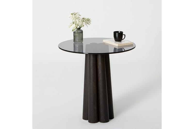 Novera Sofabord 50 cm - Kullgrå/Svart - Møbler - Bord - Sofabord & salongbord