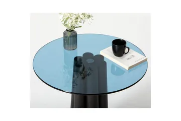 Novera Stuebord 50 cm - Sort/Blå - Møbler - Bord - Sofabord & salongbord