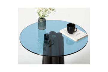 Novera Stuebord 50 cm - Sort/Blå - Møbler - Bord - Sofabord & salongbord