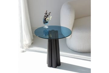 Novera Stuebord 50 cm - Sort/Blå - Møbler - Bord - Sofabord & salongbord