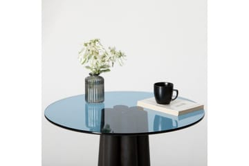 Novera Stuebord 50 cm - Sort/Blå - Møbler - Bord - Sofabord & salongbord