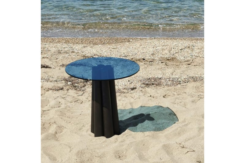 Novera Stuebord 50 cm - Sort/Blå - Møbler - Bord - Sofabord & salongbord