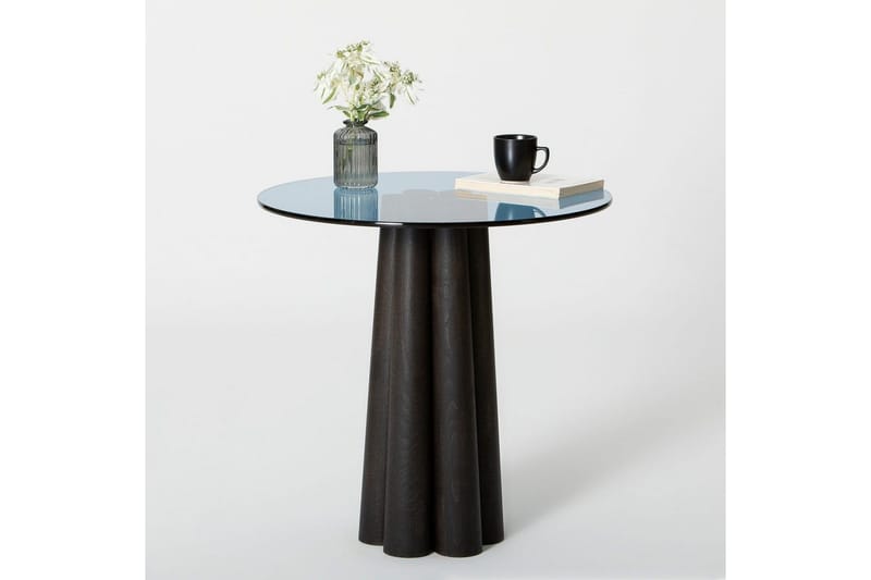 Novera Stuebord 50 cm - Sort/Blå - Møbler - Bord - Sofabord & salongbord