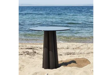 Novera Stuebord 50 cm - Sort/Bronse - Møbler - Bord - Sofabord & salongbord