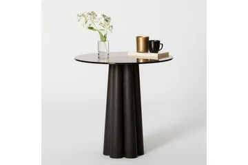 Novera Stuebord 50 cm - Sort/Bronse - Møbler - Bord - Sofabord & salongbord