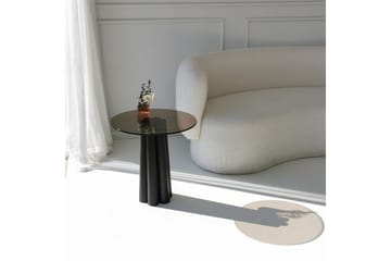 Novera Stuebord 50 cm - Sort/Bronse - Møbler - Bord - Sofabord & salongbord