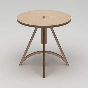 Nurena Spisebord 75 cm - Naturlig tre - Møbler - Bord - Spisebord & kjøkkenbord