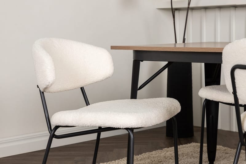 Ochovi spisebord 140 cm med 4 Chico spisestoler - Møbler - Bord - Spisegruppe