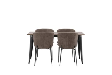 Ochovi spisebord 140 cm med 4 Modesto spisestoler - Møbler - Bord - Spisegruppe