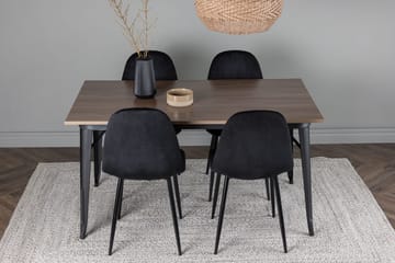 Ochovi spisebord 140 cm med 4 Polar kjøkkenstoler - Møbler - Bord - Spisegruppe