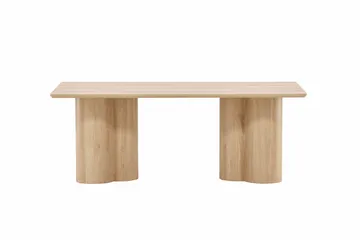 Olivia Rektangulært Sofabord i Lyst Tre - Beige - Møbler - Bord - Sofabord & salongbord