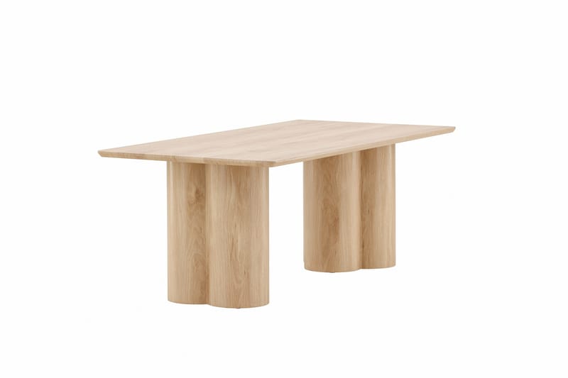 Olivia Rektangulært Sofabord i Lyst Tre - Beige - Møbler - Bord - Sofabord & salongbord