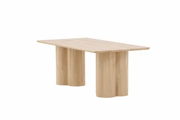 Olivia Rektangulært Sofabord i Lyst Tre - Beige - Møbler - Bord - Sofabord & salongbord