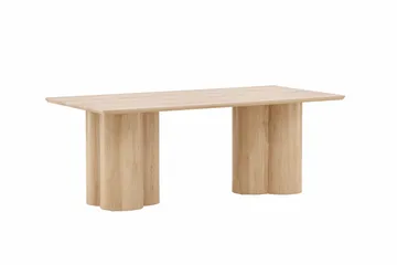 Olivia Rektangulært Sofabord i Lyst Tre - Beige - Møbler - Bord - Sofabord & salongbord