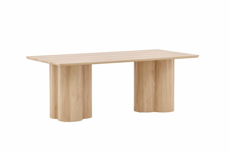 Olivia Rektangulært Sofabord i Lyst Tre - Beige - Møbler - Bord - Sofabord & salongbord