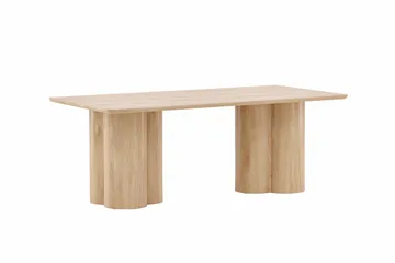 Olivia Rektangulært Sofabord i Lyst Tre - Beige - Møbler - Bord - Sofabord & salongbord