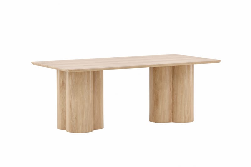 Olivia Rektangulært Sofabord i Lyst Tre - Beige - Møbler - Bord - Sofabord & salongbord