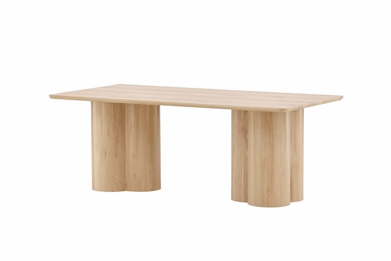 Olivia Rektangulært Sofabord i Lyst Tre - Beige - Møbler - Bord - Sofabord & salongbord