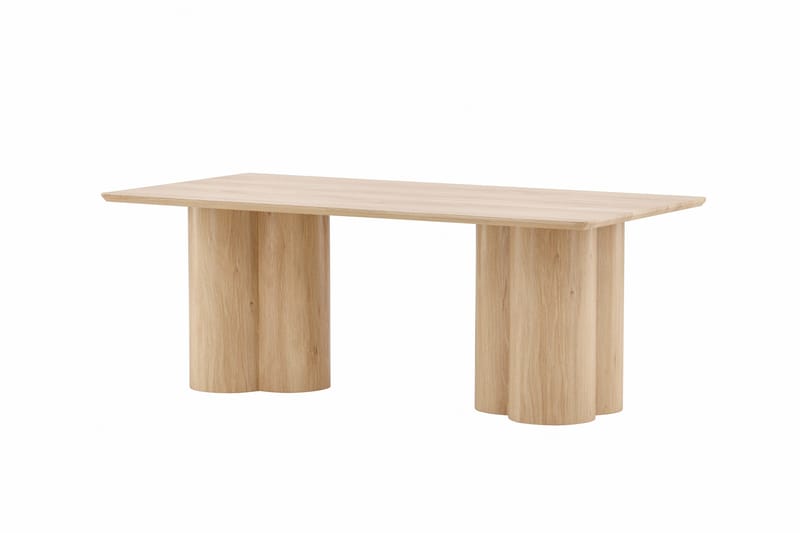 Olivia Rektangulært Sofabord i Lyst Tre - Beige - Møbler - Bord - Sofabord & salongbord