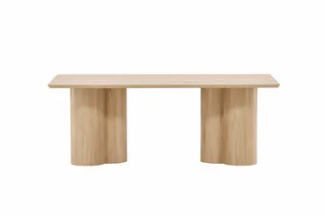 Olivia Rektangulært Sofabord i Lyst Tre - Beige - Møbler - Bord - Sofabord & salongbord