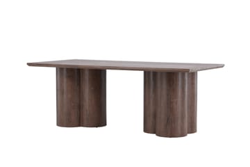 Olivia Spisebord 100 cm - Mokka - Møbler - Bord - Spisebord & kjøkkenbord