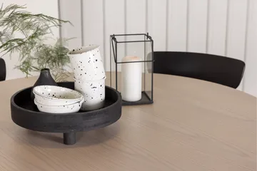 Olivia Spisegruppe 110 cm Rund med 4 Ursholmen Stoler - Whitewash - Møbler - Bord - Spisegruppe