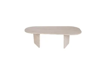 Omari Sofabord 130 cm - Beige - Møbler - Bord - Sofabord & salongbord