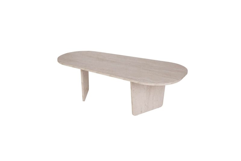Omari Sofabord 130 cm - Beige - Møbler - Bord - Sofabord & salongbord