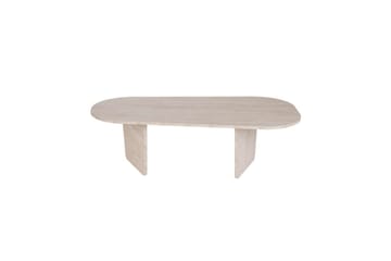 Omari Sofabord 130 cm - Beige - Møbler - Bord - Sofabord & salongbord