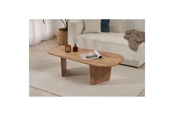 Omari Sofabord 130 cm - Brun - Møbler - Bord - Sofabord & salongbord