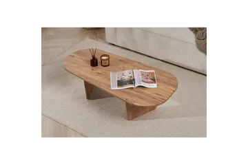 Omari Sofabord 130 cm - Brun - Møbler - Bord - Sofabord & salongbord