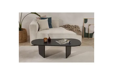 Omari Sofabord 130 cm - Svart - Møbler - Bord - Sofabord & salongbord