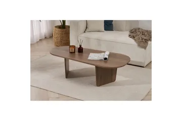 Omari Sofabord 130 cm - Valnøtt - Møbler - Bord - Sofabord & salongbord