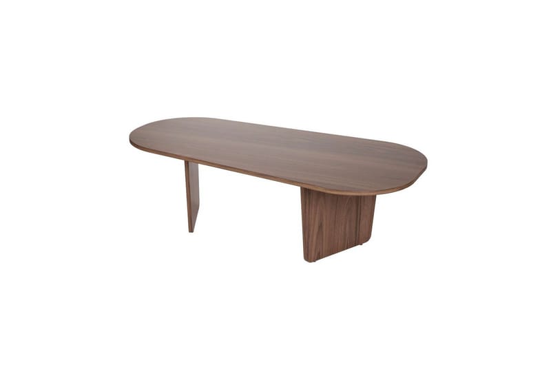 Omari Sofabord 130 cm - Valnøtt - Møbler - Bord - Sofabord & salongbord
