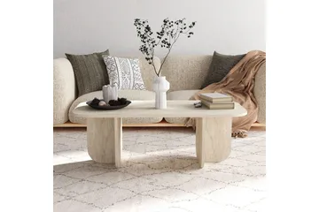 Orin Sofabord 120 cm - Beige - Møbler - Bord - Sofabord & salongbord