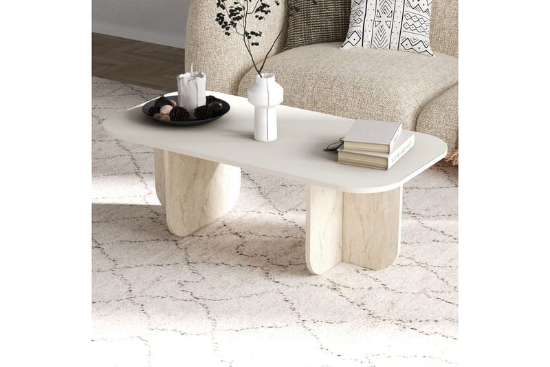 Orin Sofabord 120 cm - Beige - Møbler - Bord - Sofabord & salongbord