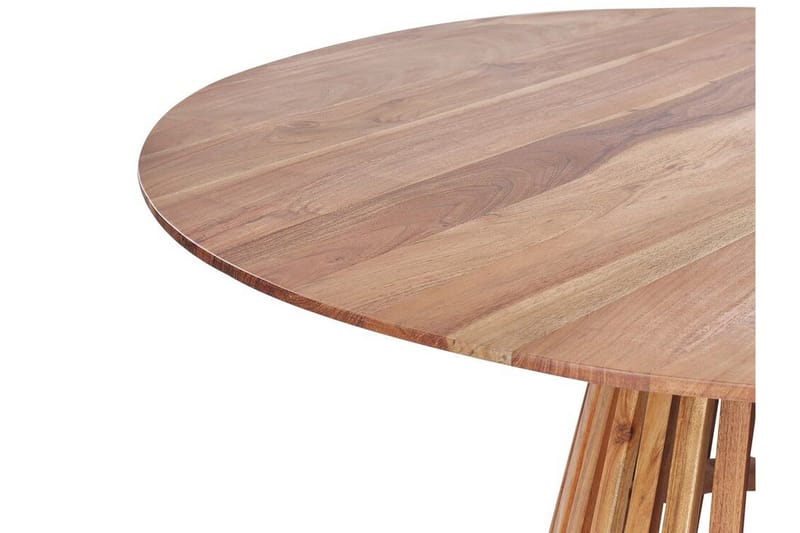 Ortelle Spisebord 120 cm Rund - Mørkebrun - Møbler - Bord - Spisebord & kjøkkenbord