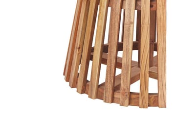 Ortelle Spisebord 120 cm Rund - Mørkebrun - Møbler - Bord - Spisebord & kjøkkenbord