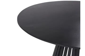 Ortelle Spisebord 120 cm Rund - Svart - Møbler - Bord - Spisebord & kjøkkenbord