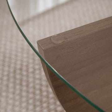 Orwin Sofabord 90 cm - Mørkebrun - Møbler - Bord - Sofabord & salongbord