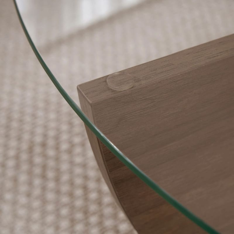 Orwin Sofabord 90 cm - Mørkebrun - Møbler - Bord - Sofabord & salongbord