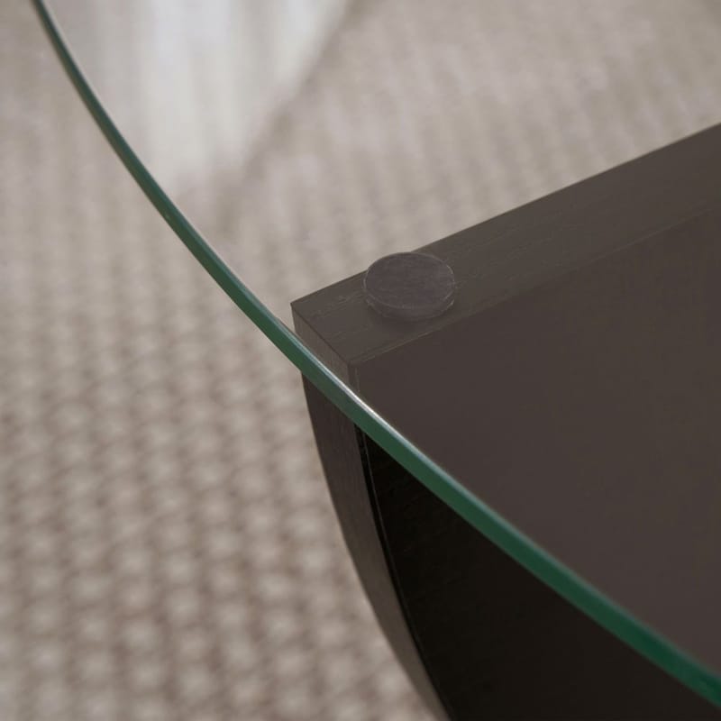 Orwin Sofabord 90 cm - Mørkebrun - Møbler - Bord - Sofabord & salongbord