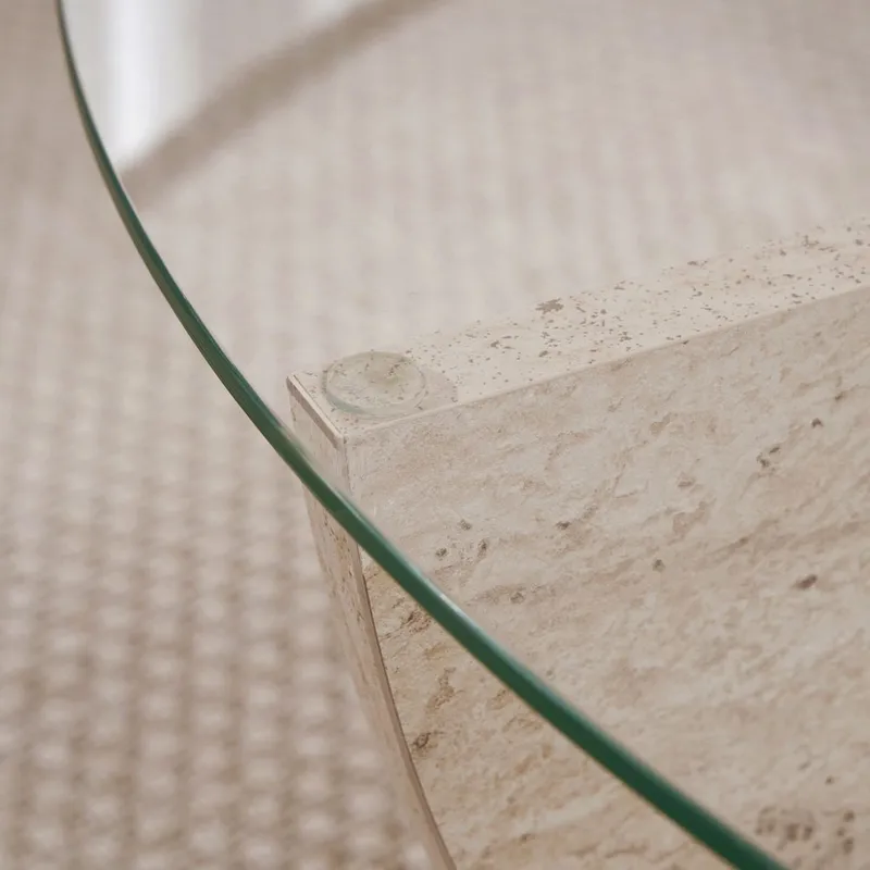 Orwin Sofabord 90 cm - Natur - Møbler - Bord - Sofabord & salongbord