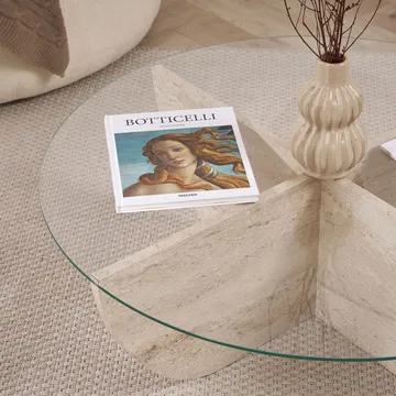 Orwin Sofabord 90 cm - Natur - Møbler - Bord - Sofabord & salongbord