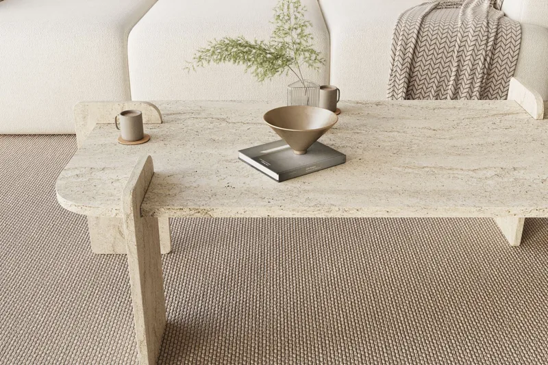 Osmiric sofabord 120 cm rektangulært - Travertin - Møbler - Bord - Sofabord & salongbord