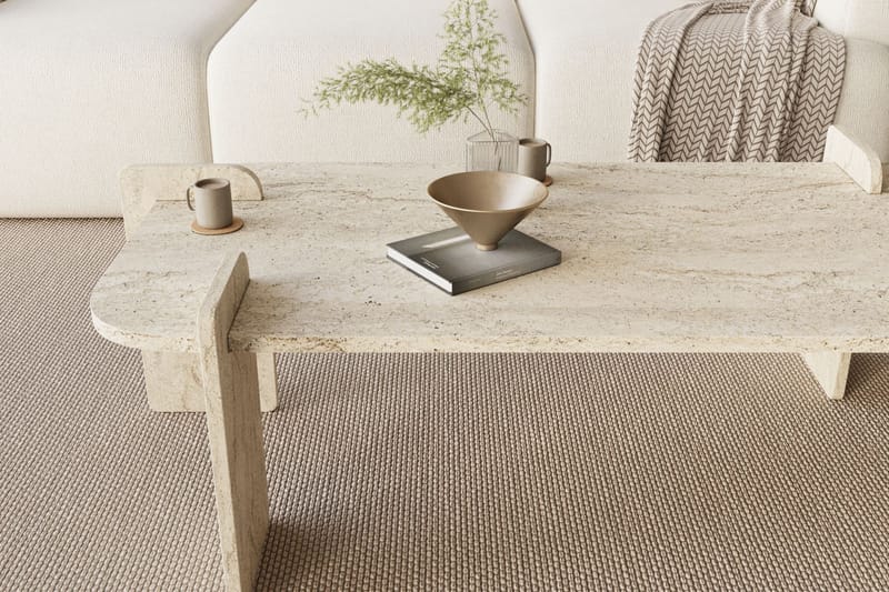 Osmiric sofabord 120 cm rektangulært - Travertin - Møbler - Bord - Sofabord & salongbord