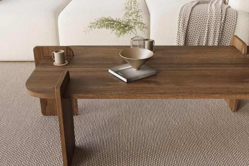 Osmiric sofabord 120 cm rektangulært - Valnøtt - Møbler - Bord - Sofabord & salongbord