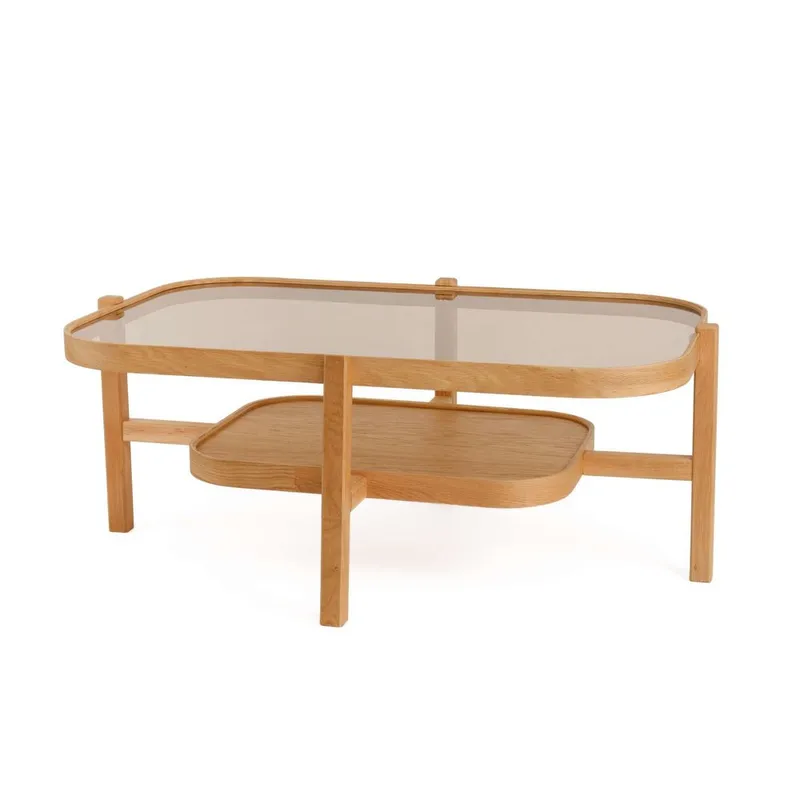 Ostrin Sofabord 110 cm - Natur - Møbler - Bord - Sofabord & salongbord